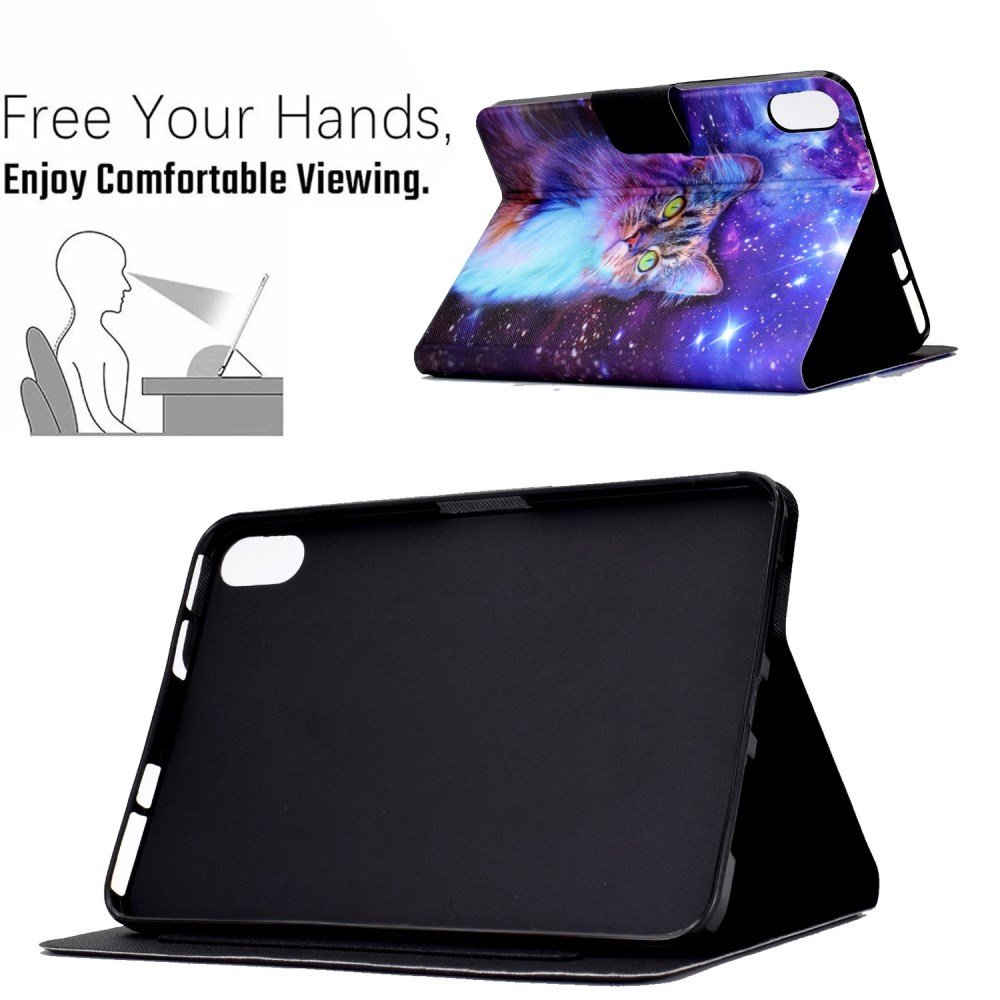 iPad 2025 (11th gen) / iPad 10.9 2022 (10th gen) Tracy fashion dėklas Colorful Cat 2