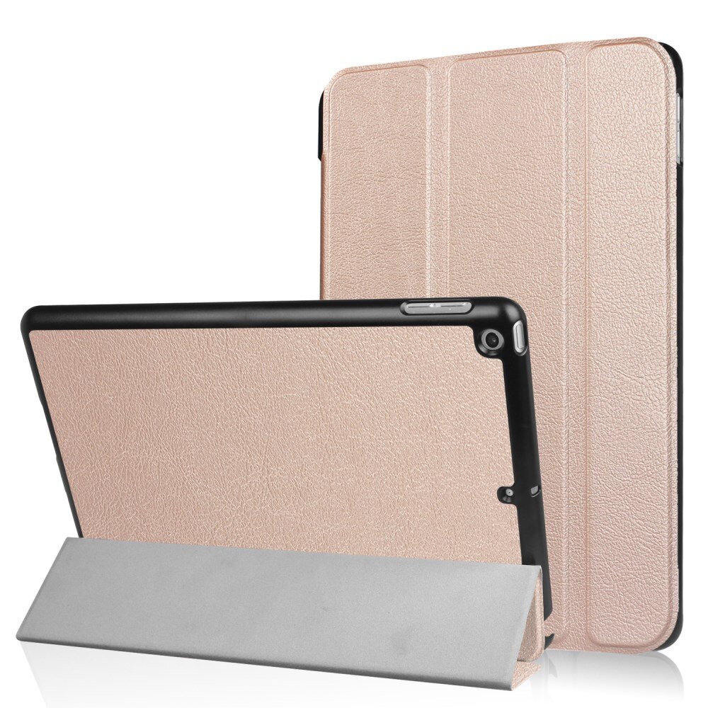 iPad 9.7 (5th , 6th Gen) rausvas TRIFOLD dėklas