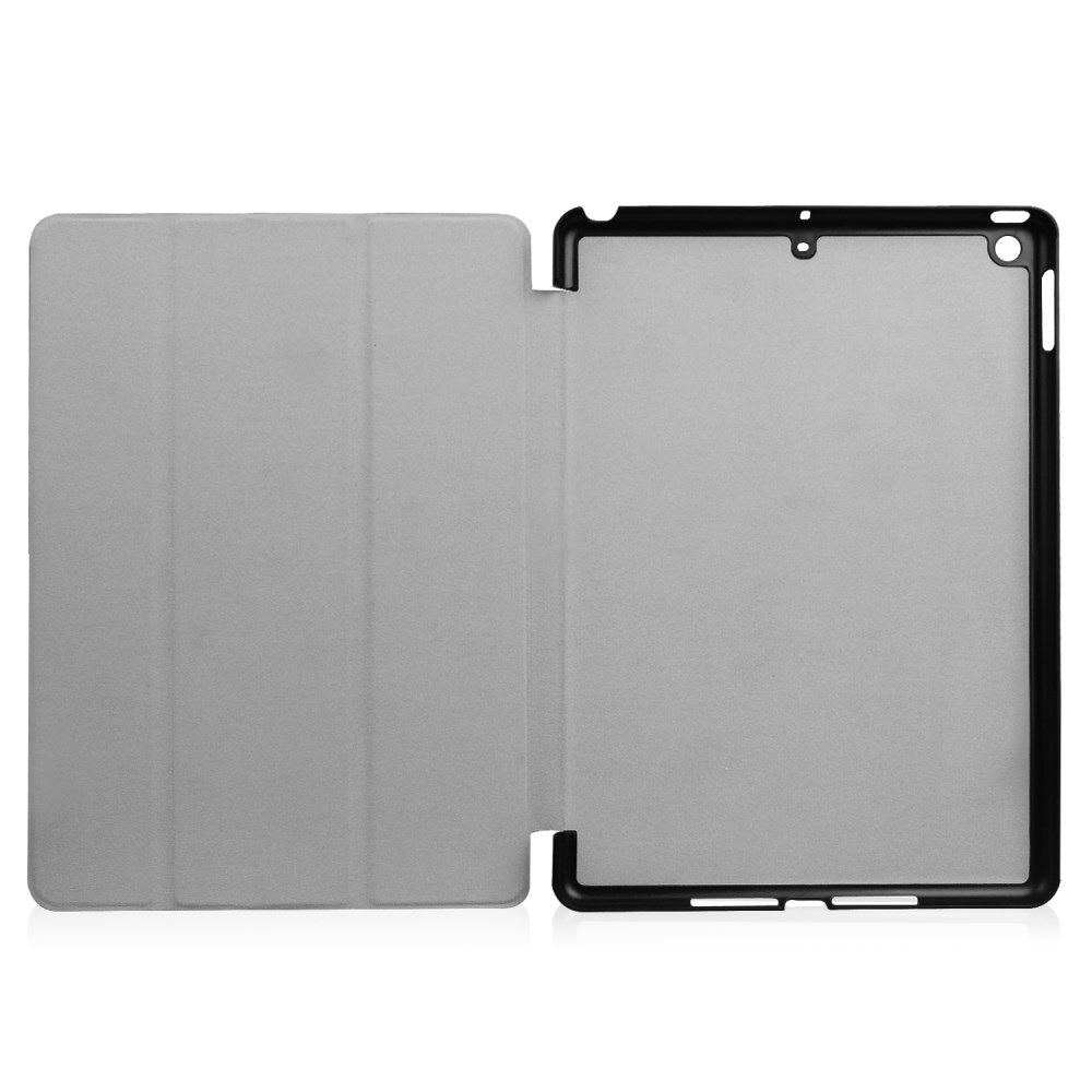 iPad 9.7 (5th / 6th Gen) juodas TRIFOLD dėklas 8
