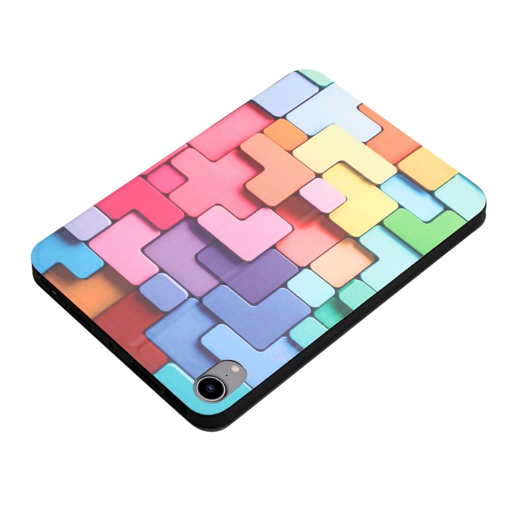 iPad mini 2021/iPad mini 6 fashion dėklas Colorful Geometry 6