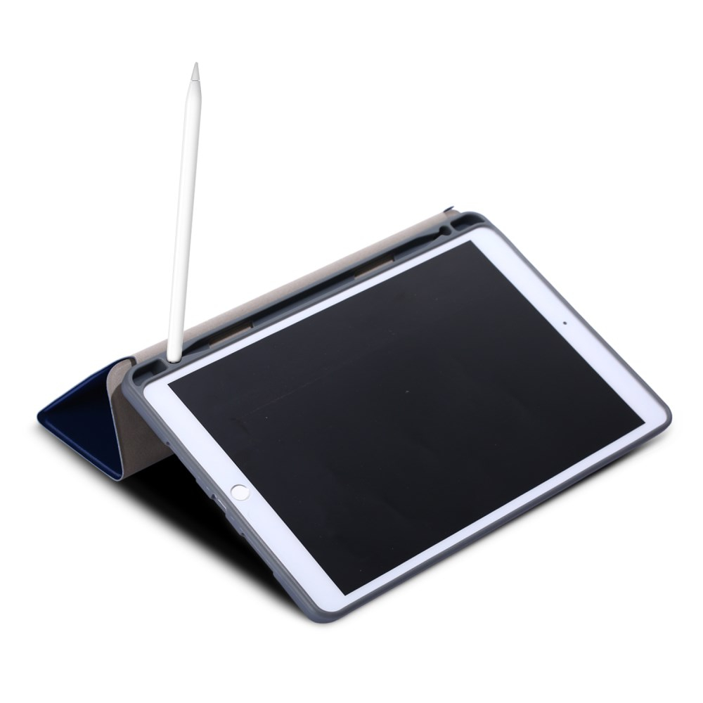iPad Pro 10.5 (1st Gen) /iPad Air 10.5 (3rd Gen) mėlynas silikoninis S PEN TRIFOLD dėklas 6