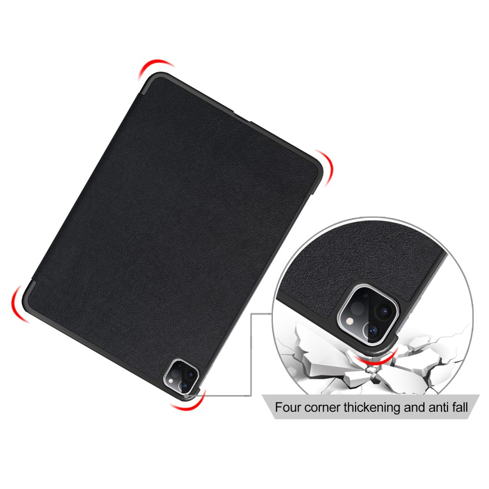 iPad Pro 11" 2018/2020 juodas TRIFOLD dėklas 4