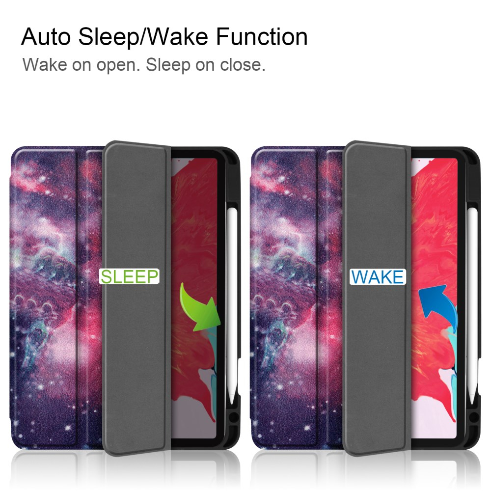 iPad Pro 11" 2018/2020 silikoninis TRIFOLD S PEN dėklas Galaxy 1