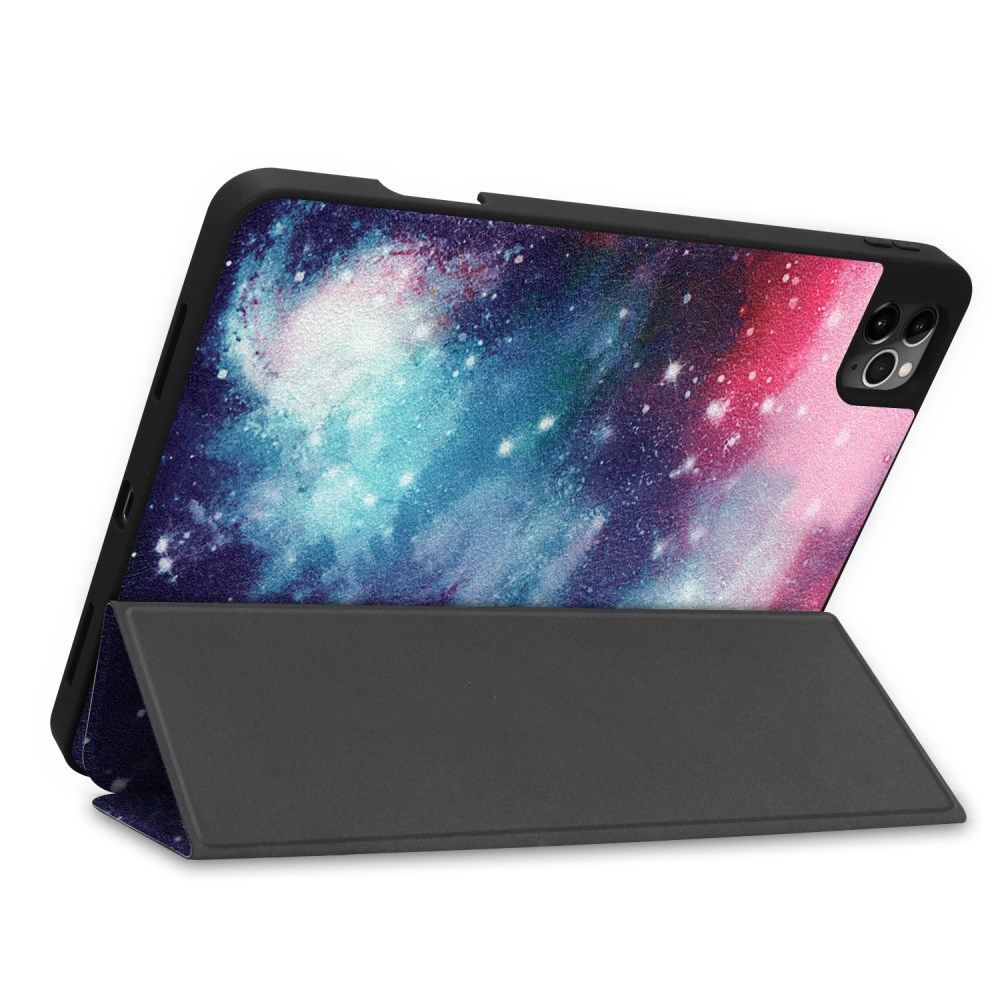 iPad Pro 11" 2018/2020 silikoninis TRIFOLD S PEN dėklas Galaxy 6