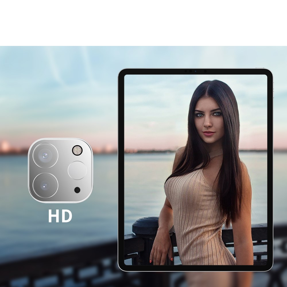 iPad PRO 11'' 2020/12.9 2020 galinės kameros apsauginis stiklas 4