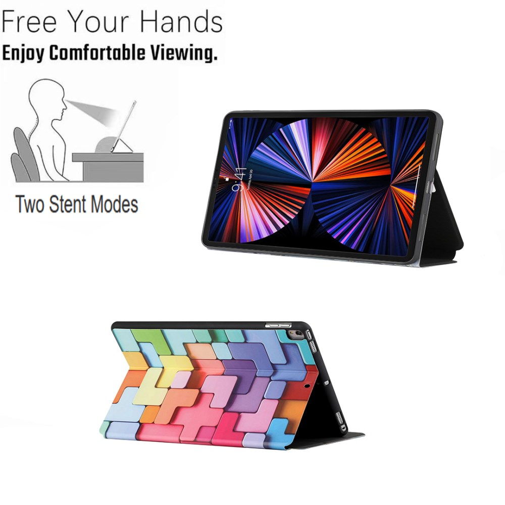 iPad Air 11 2024 (6th Gen) / iPad Pro 11 (3rd, 4th Gen) / iPad Air 10.9 (4th, 5th Gen) Colorful Geometry BIFOLD dėklas 4