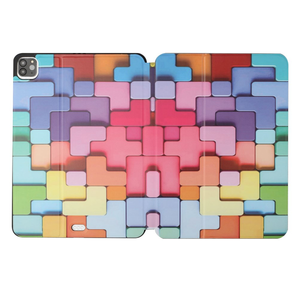 iPad Air 11 2024 (6th Gen) / iPad Pro 11 (3rd, 4th Gen) / iPad Air 10.9 (4th, 5th Gen) Colorful Geometry BIFOLD dėklas 9
