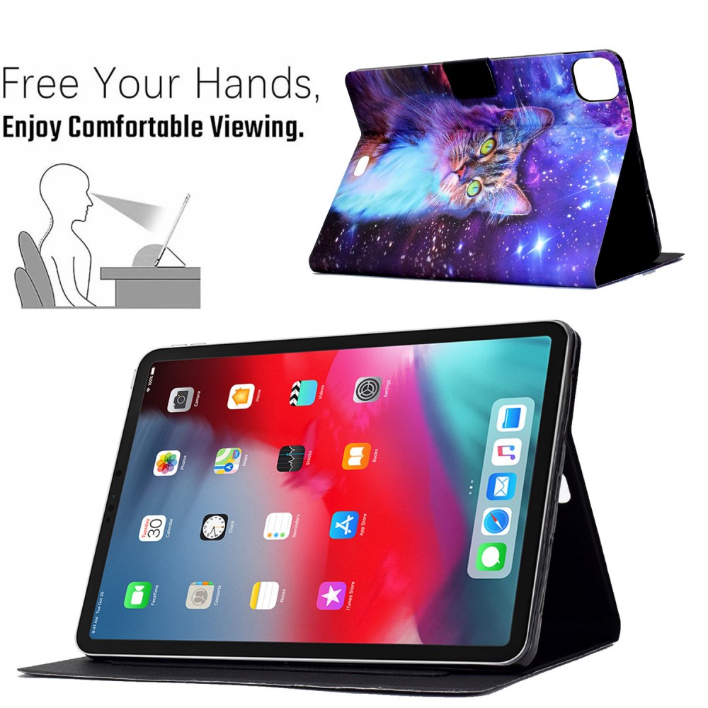 iPad Air 11 2024 (6th Gen) / iPad Pro 11 (3rd, 4th Gen) / iPad Air 10.9 (4th, 5th Gen) fashion dėklas Colorful Cat 6