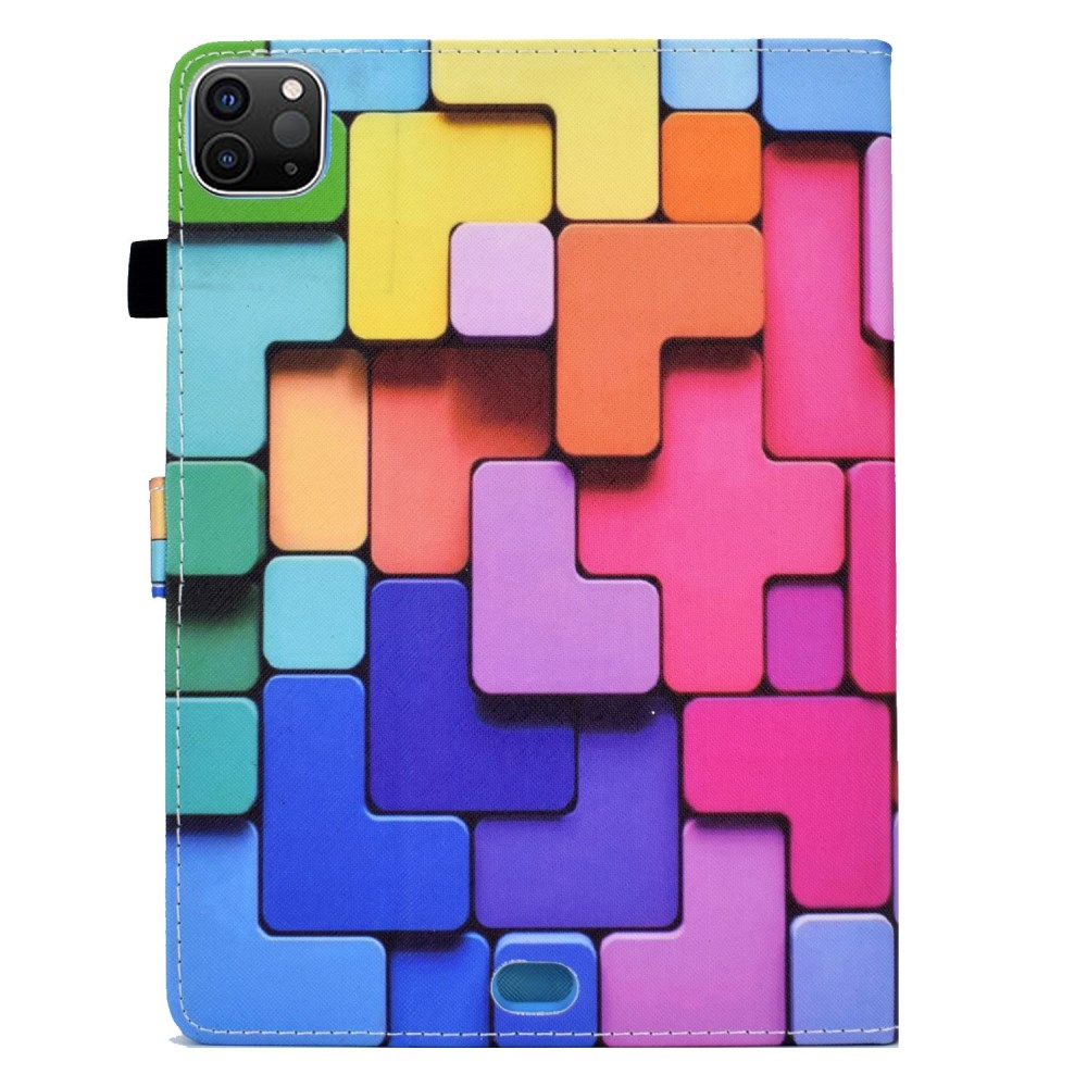 iPad Air 11 2024 (6th Gen) / iPad Pro 11 (3rd, 4th Gen) / iPad Air 10.9 (4th, 5th Gen) fashion dėklas Colorful Geometry 1