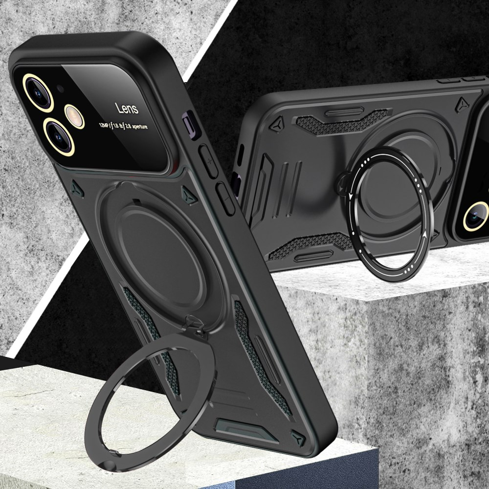 iPhone 11 black Magsafe KICKSTAND nugarėlė 2