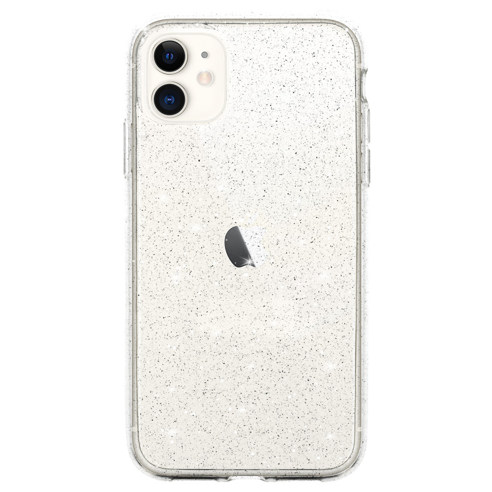 iPhone 11 clear Crystal Glitter nugarėlė 1