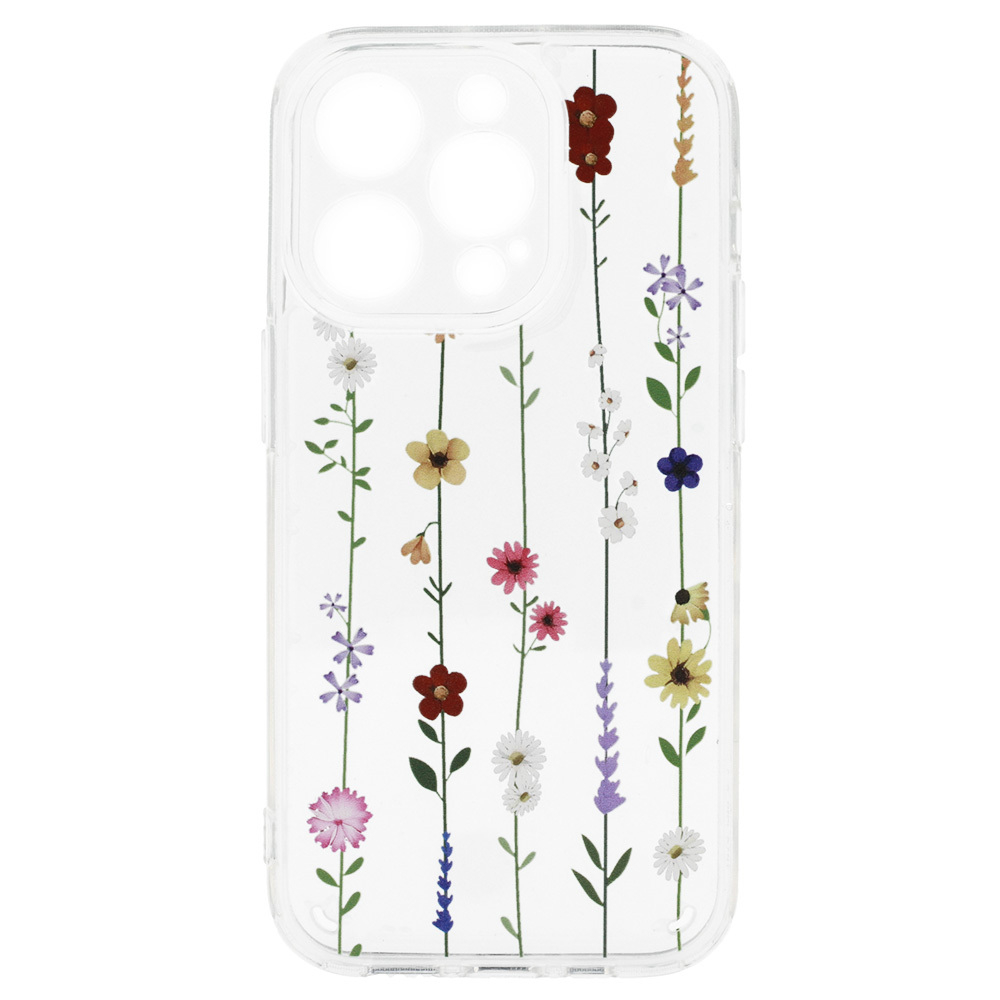 iPhone 11 clear Flower nugarėlė Design 4 3