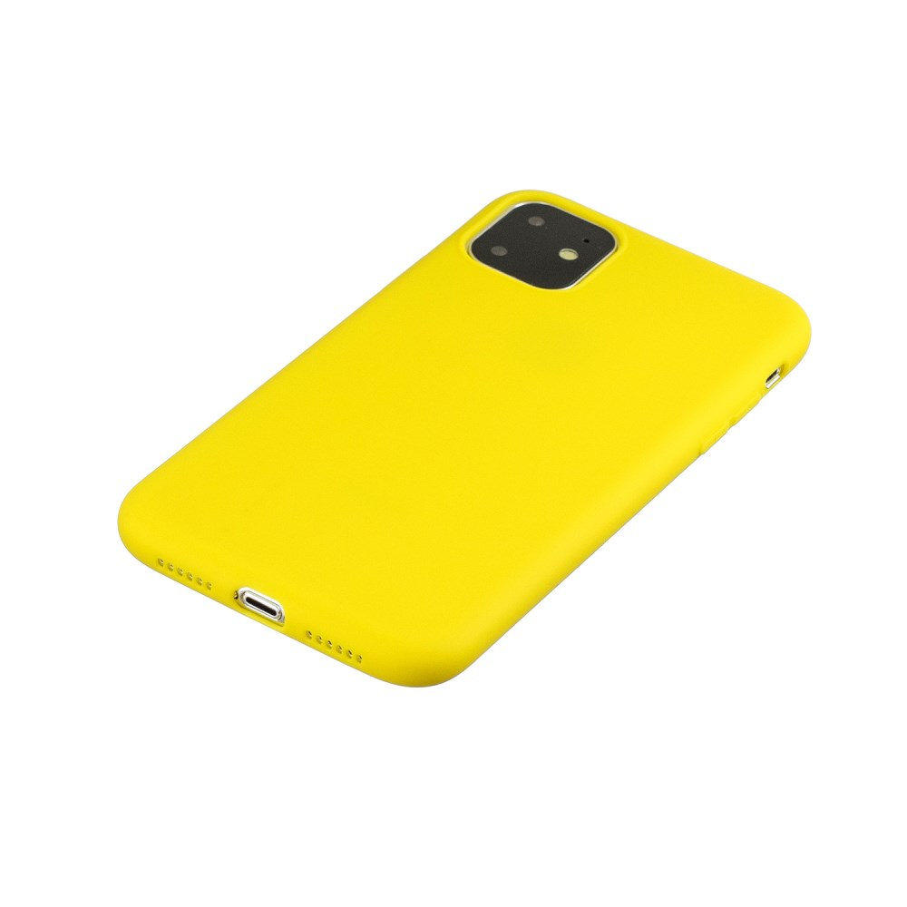 iPhone 11 geltona MAT+ nugarėlė 2