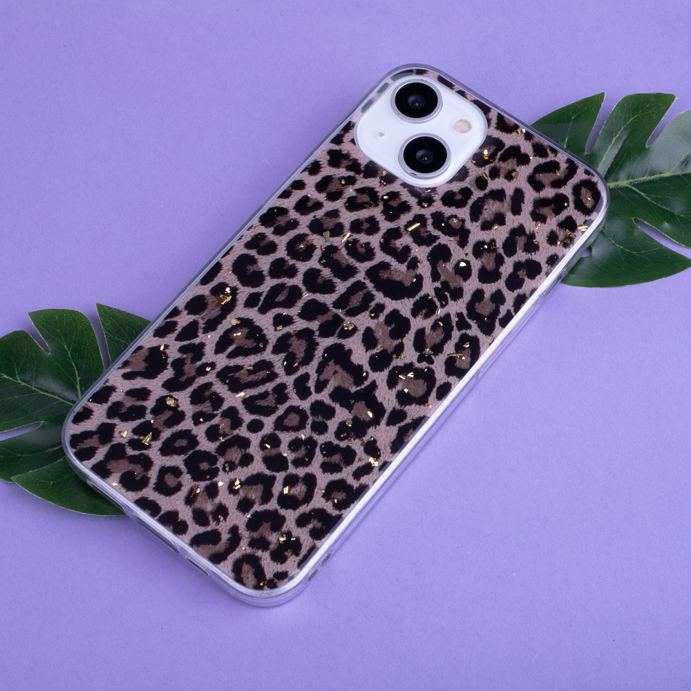 iPhone 11 Gold Glam Leopard print 2 nugarėlė 3