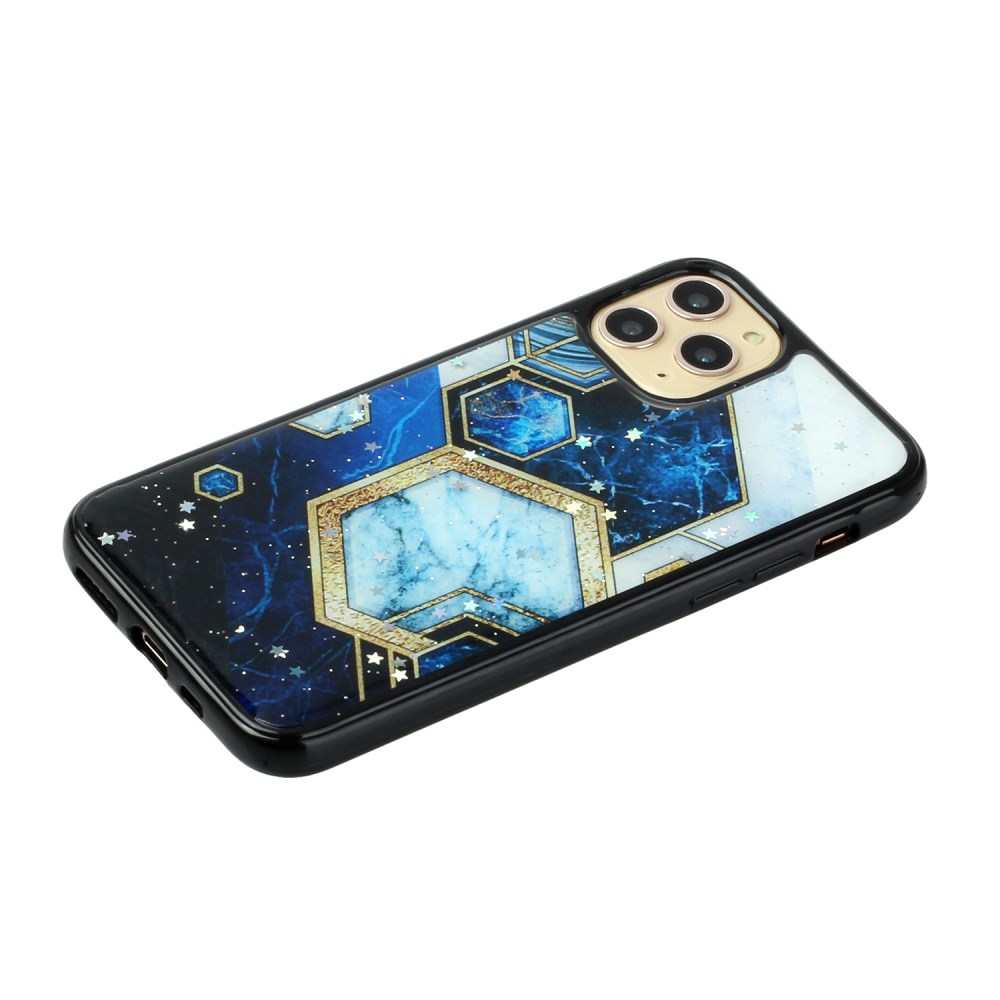 iPhone 11 mėlyna EPOXY MARBLE nugarėlė 1