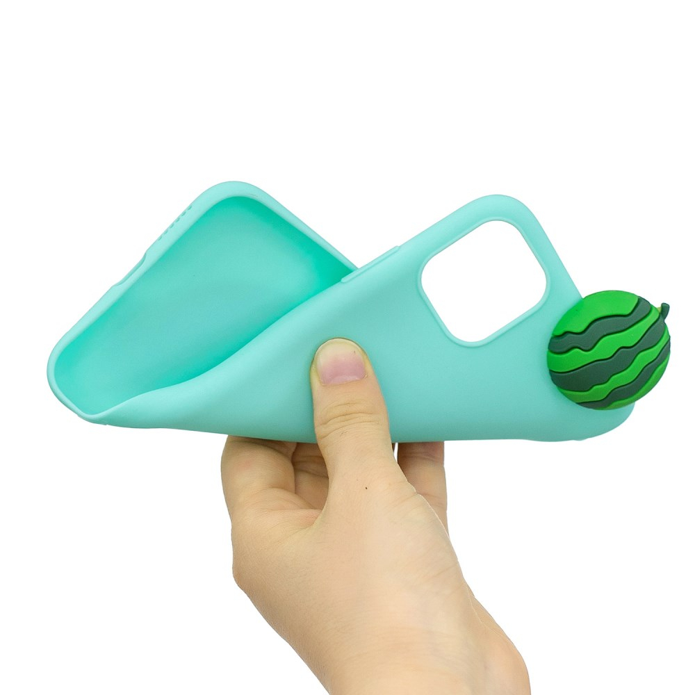 Iphone 11 mėtos spalvos nugarėlė Watermelon 4D 5