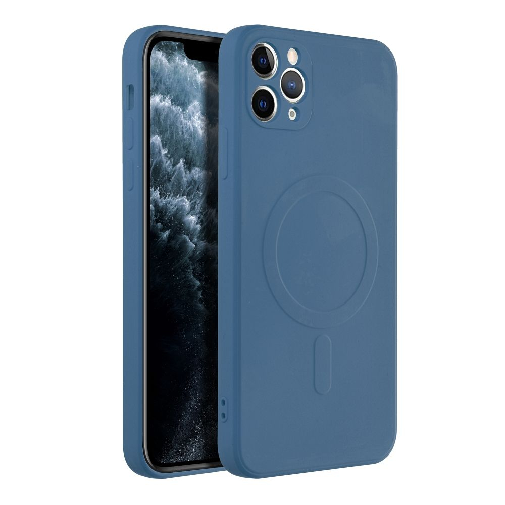 iPhone 11 PRO MAX mėlyna MagSilicone nugarėlė 5