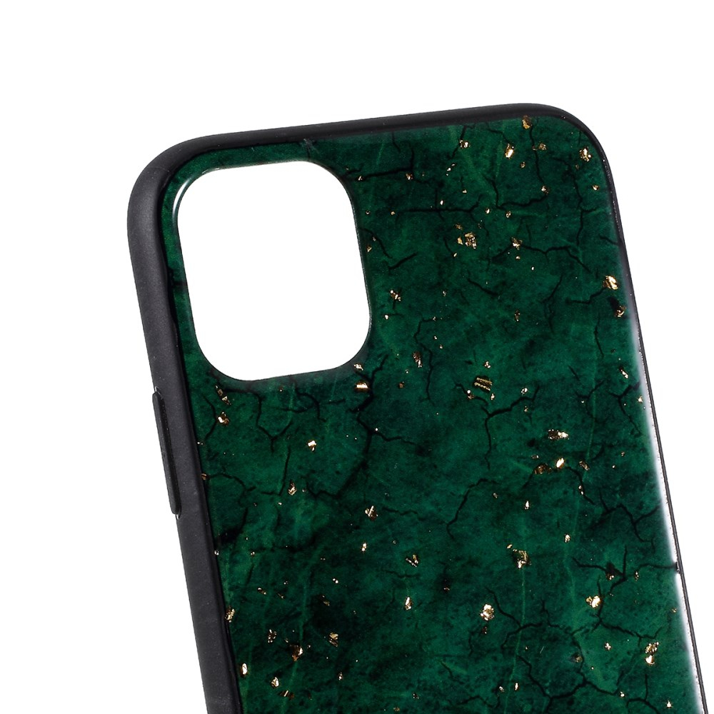 iPhone 11 Pro Max rausva EPOXY hearts nugarėlė 3