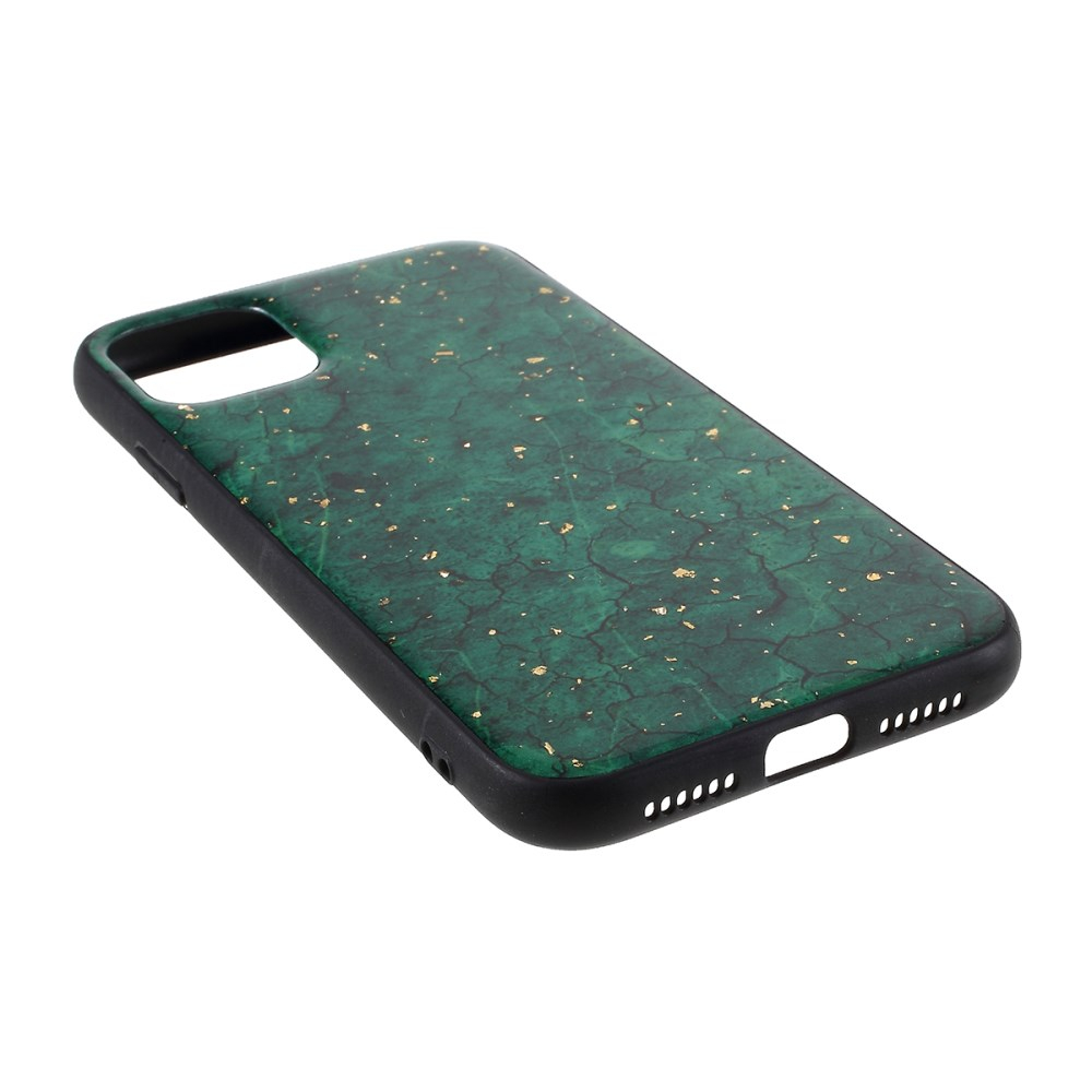 iPhone 11 Pro Max rausva EPOXY hearts nugarėlė 5
