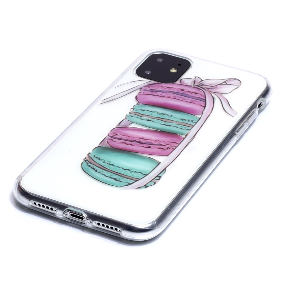iPhone 11 Tracy clear nugarėlė Macaroon 1