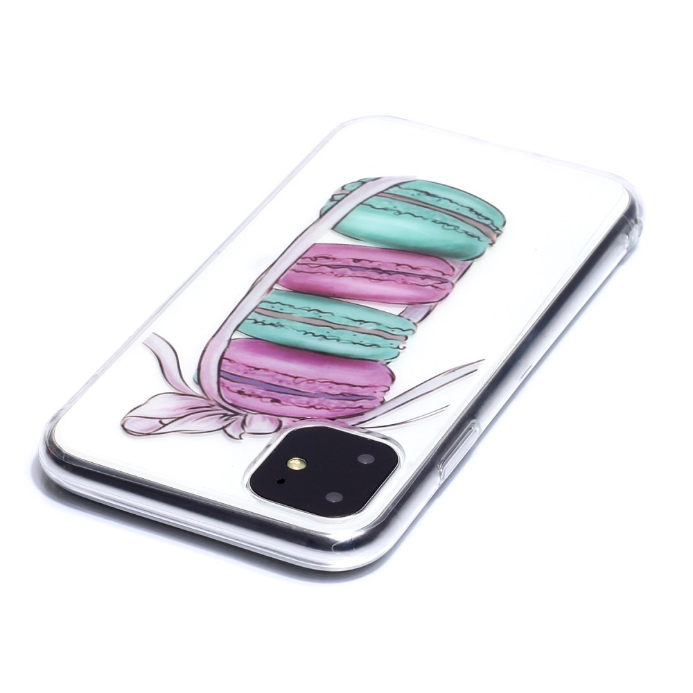 iPhone 11 Tracy clear nugarėlė Macaroon 2