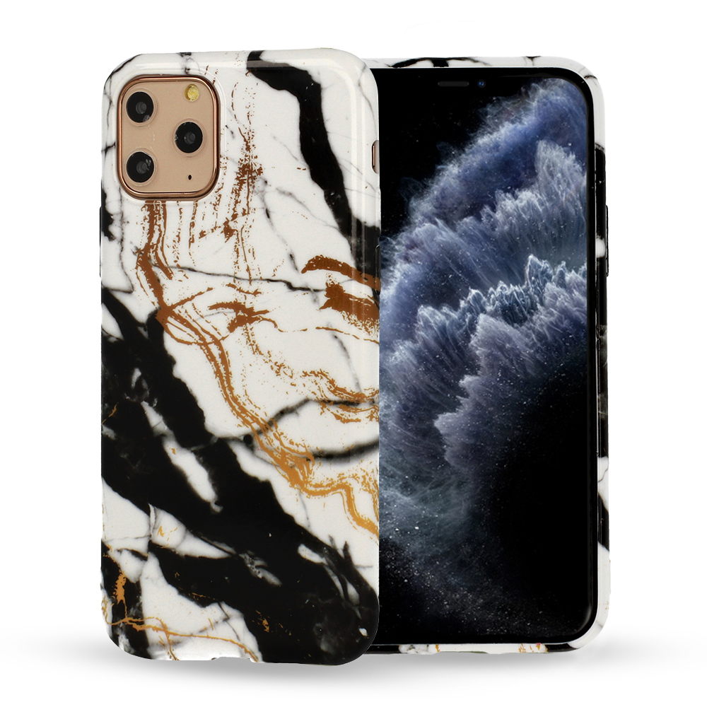 iPhone 11MARBLE SILICONE nugarėlė Design1