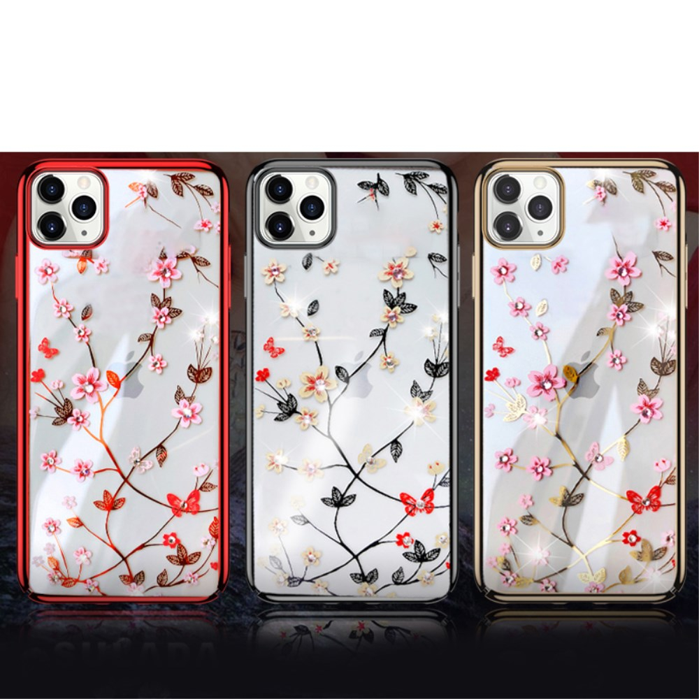 iPhone 12/12 Pro juoda SULADA Bloom nugarėlė 1