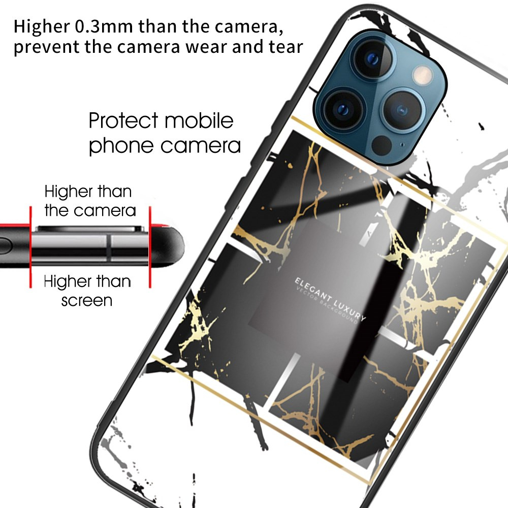 iPhone 12/12 PRO Tracy glass nugarėlė White Style V 2