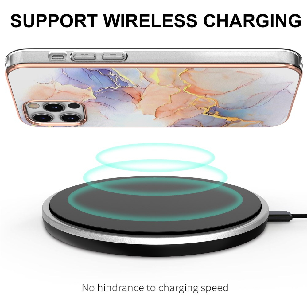 iPhone 12/12 PRO Tracy nugarėlė MILKY WAY MARBLE White 3