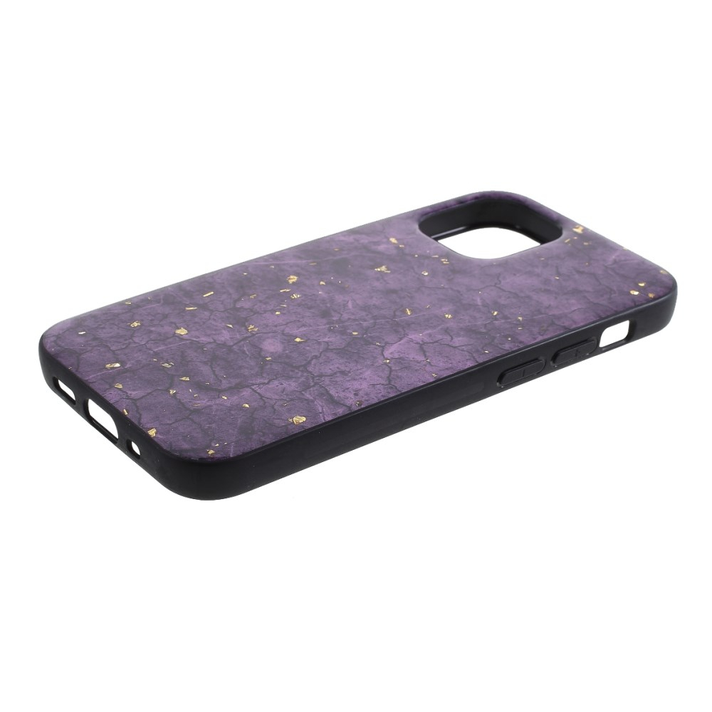 Iphone 12/12 PRO violetinė EPOXY MARBLE nugarėlė 3
