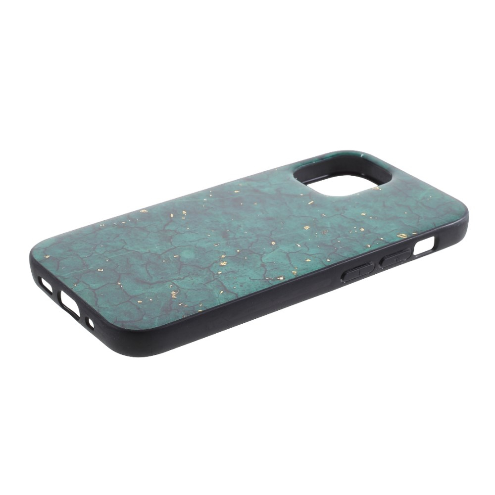 Iphone 12/12 PRO žalia EPOXY MARBLE nugarėlė 2