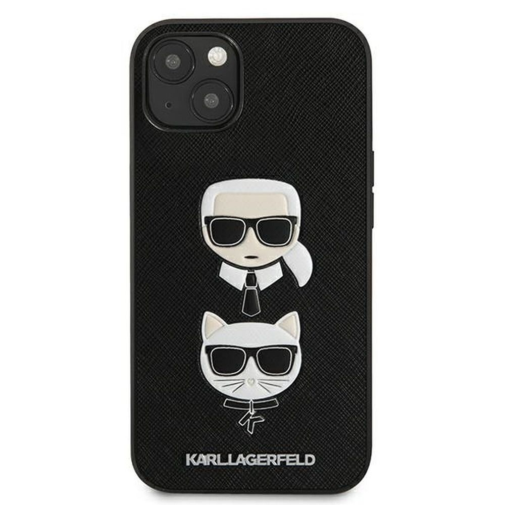 iPhone 13 juoda KARL LAGERFELD nugarėlė KLHCP13MSAKICKCBK 3