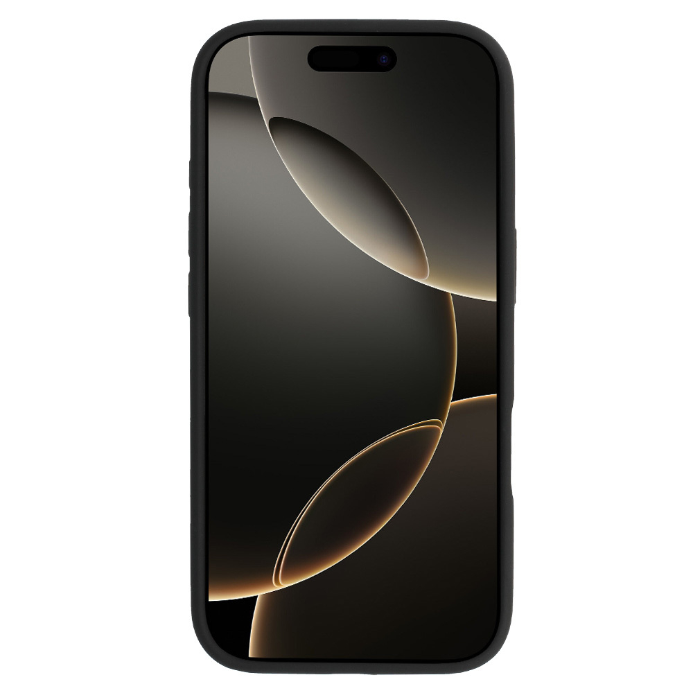 iPhone 13 PRO black SLIM SILICONE MagSafe nugarėlė 2