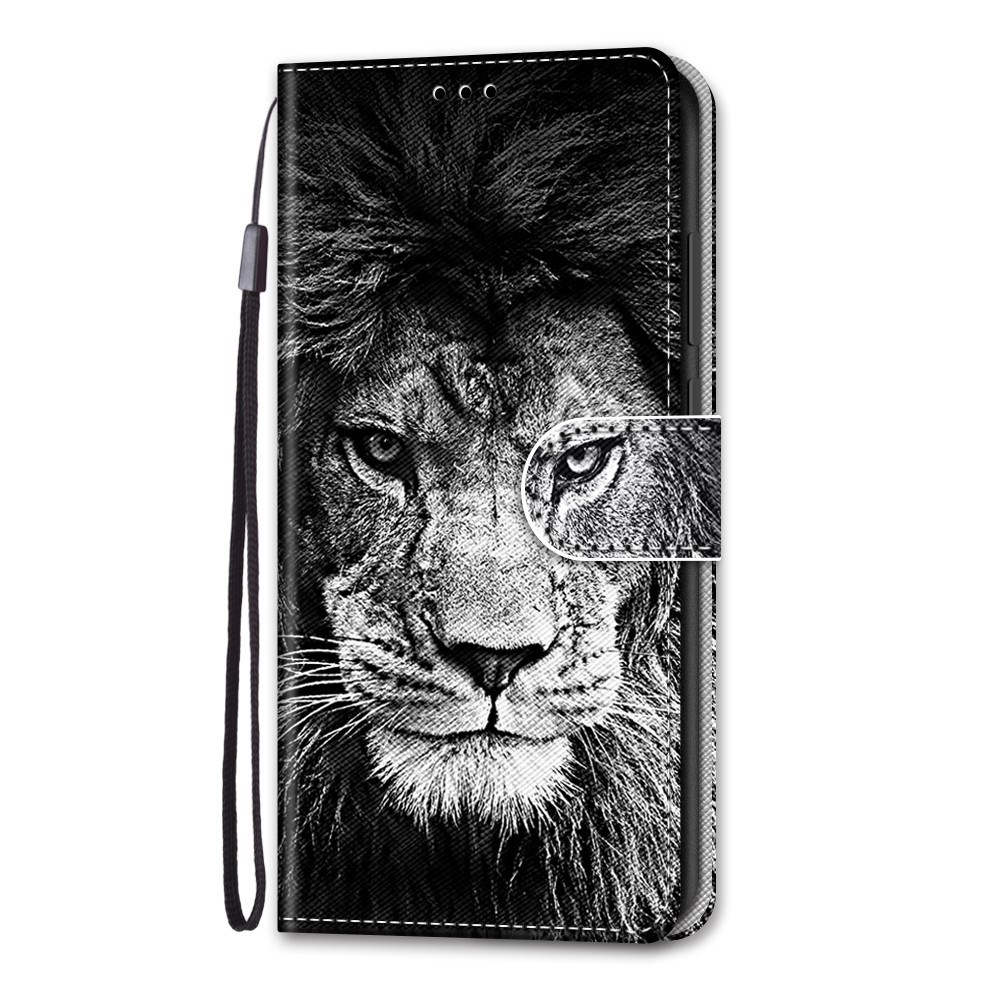 iPhone 13 Tracy fashion dėklas Black White Lion Head 1