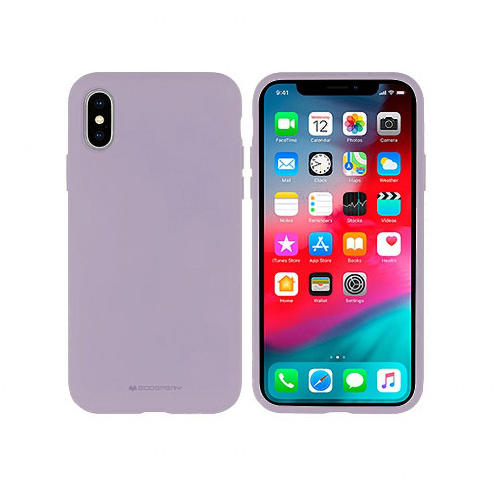 iPhone 13 purple MERCURY SILICONE nugarėlė 1