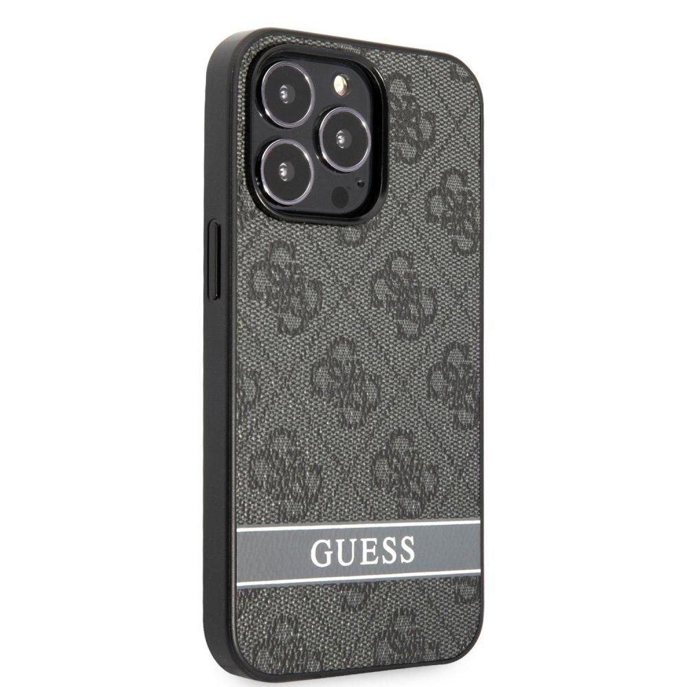 iPhone 13 PRO pilka GUESS nugarėlė GUHCP13LP4SNK 1