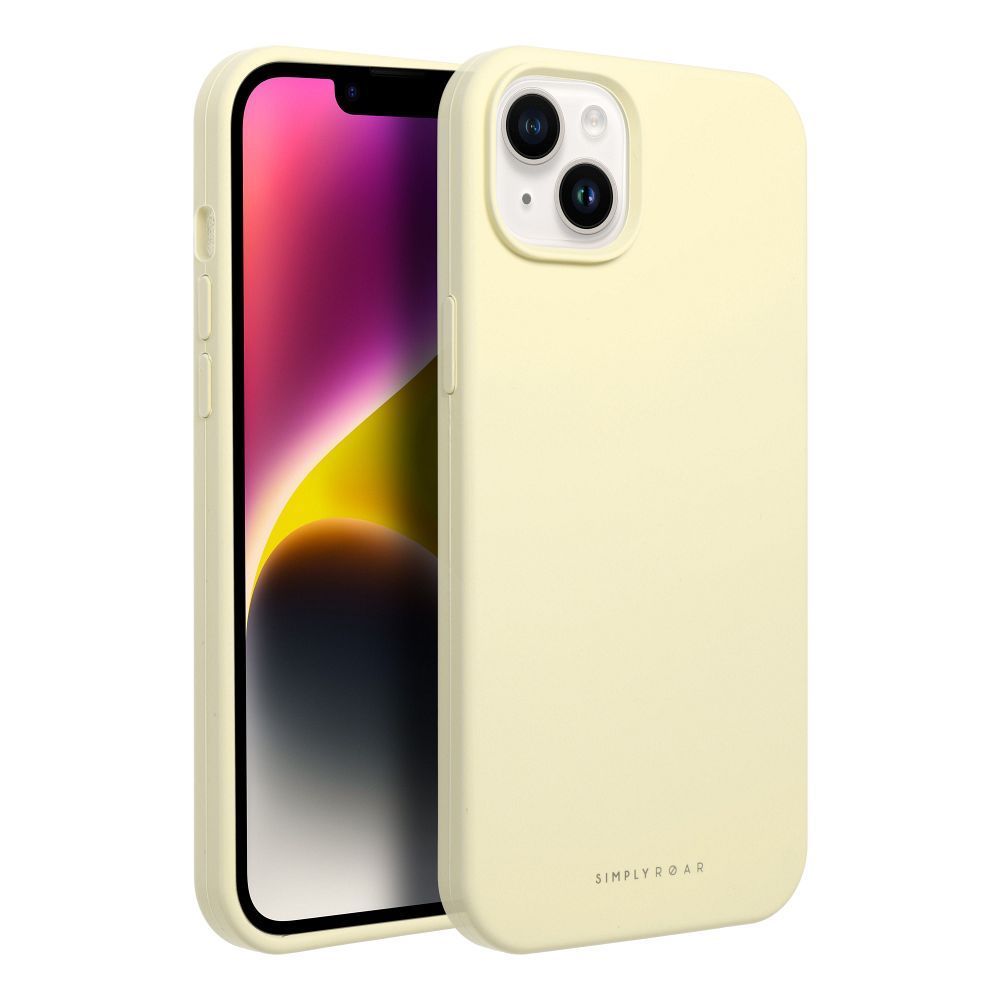 iPhone 14 light yellow ROAR CLOUDSKIN nugarėlė 6