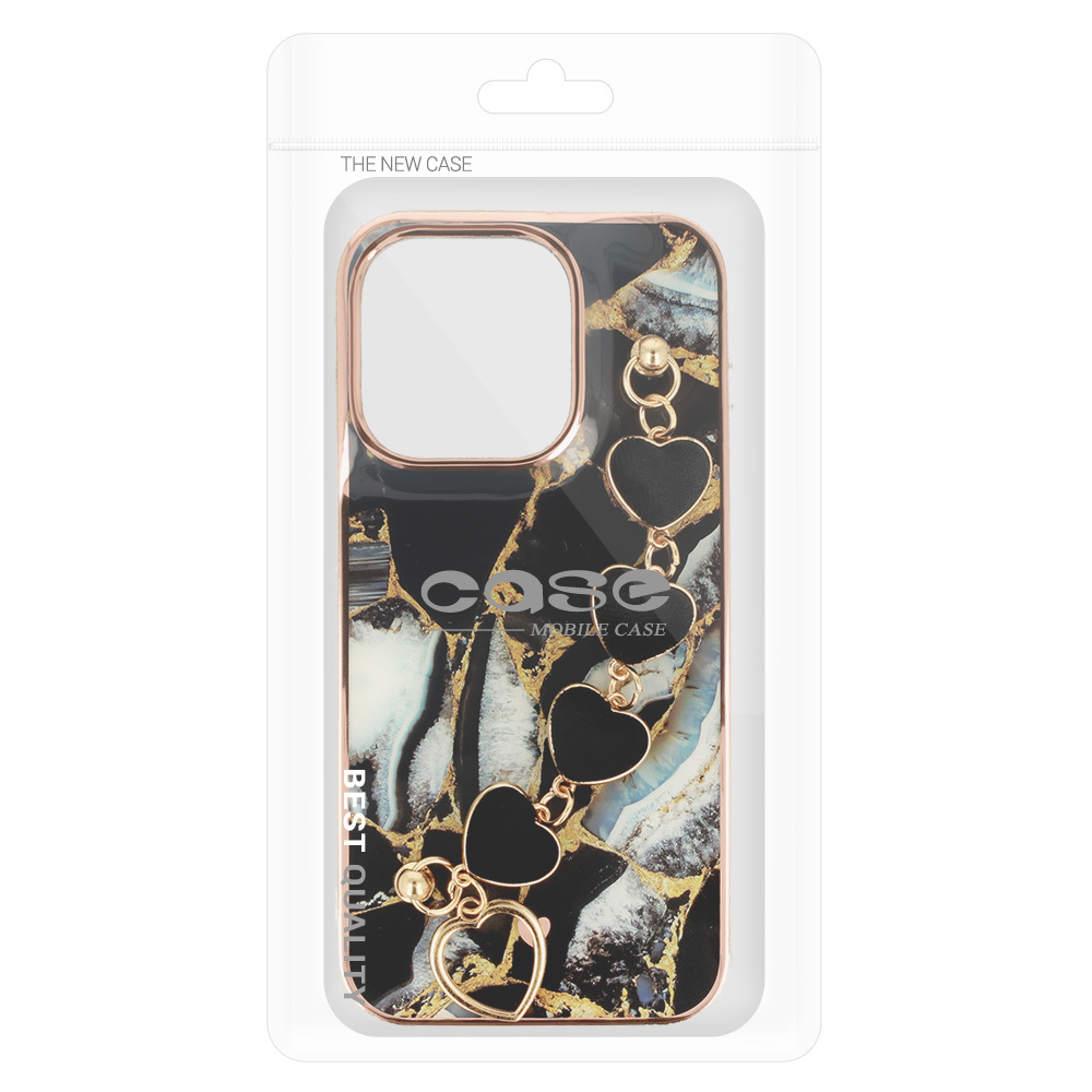 iPhone 14 PRO MAX juoda ROOSEVELT TREND MARBLE nugarėlė design 1 5