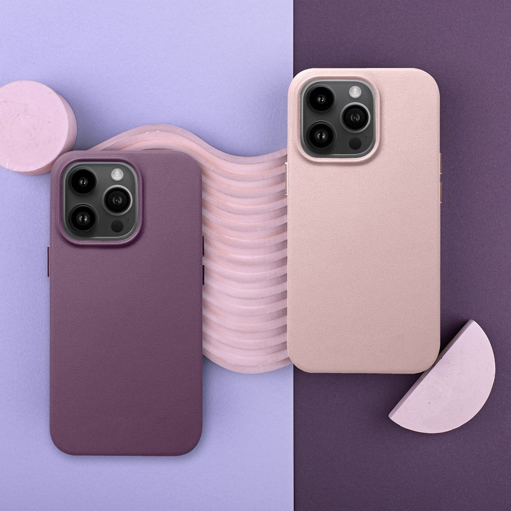 iPhone 14 PRO MAX sand pink MagLeather nugarėlė 9