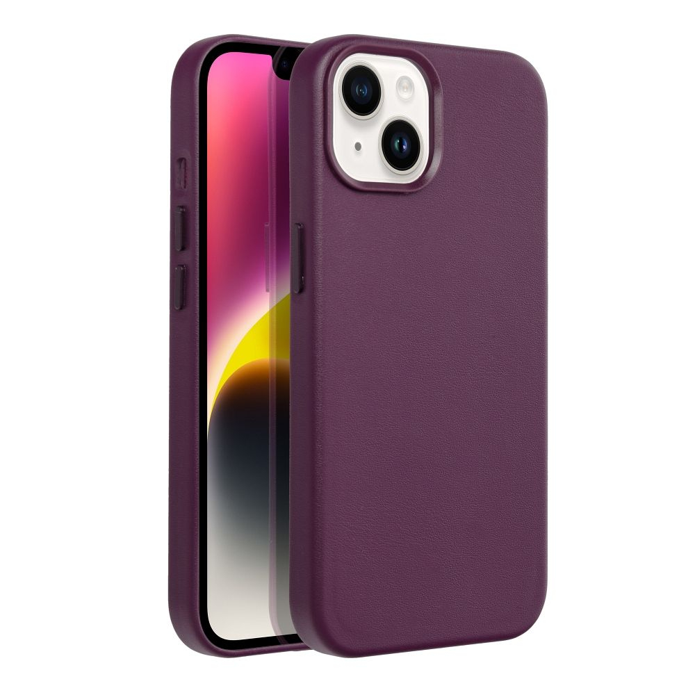 iPhone 14 purple MagLeather nugarėlė 4