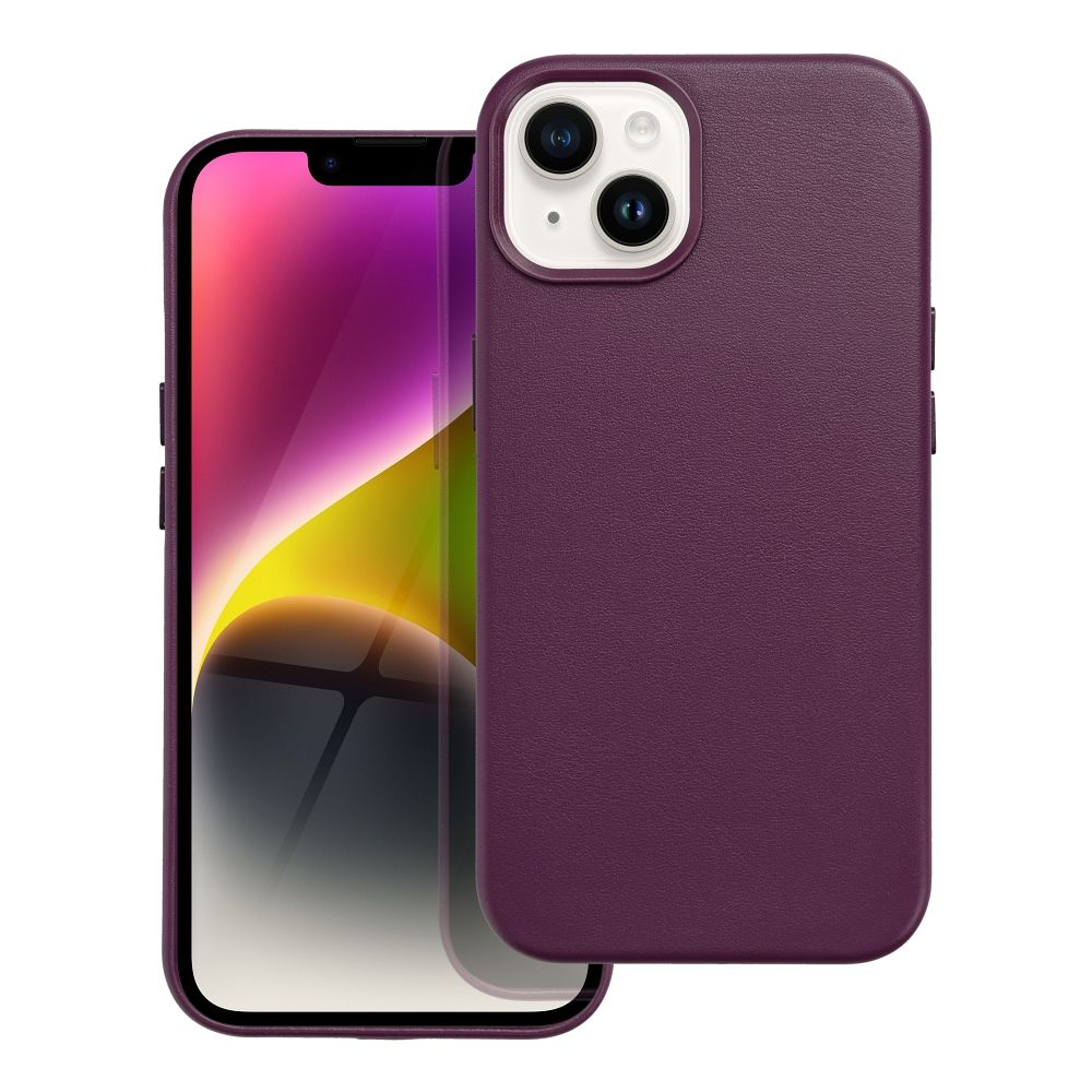 iPhone 14 purple MagLeather nugarėlė