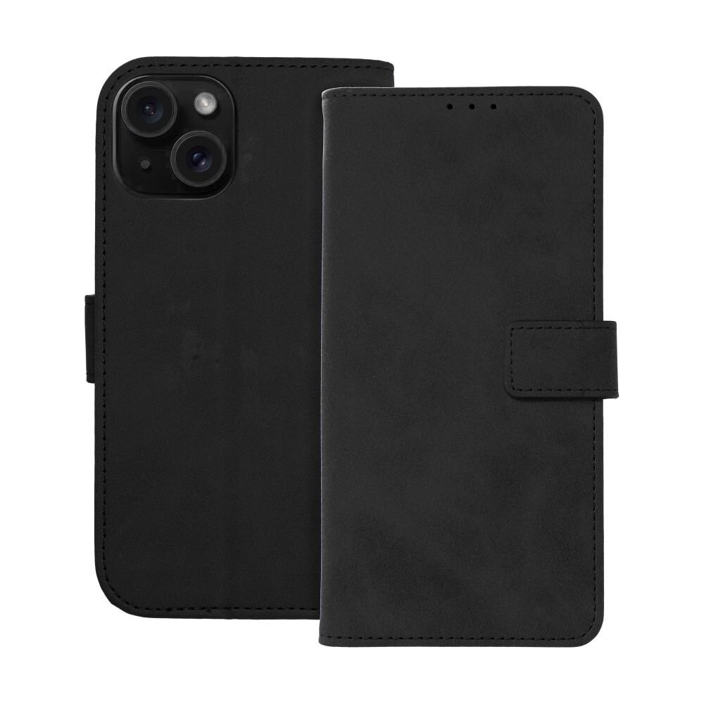 iPhone 15 black VELVET dėklas 9