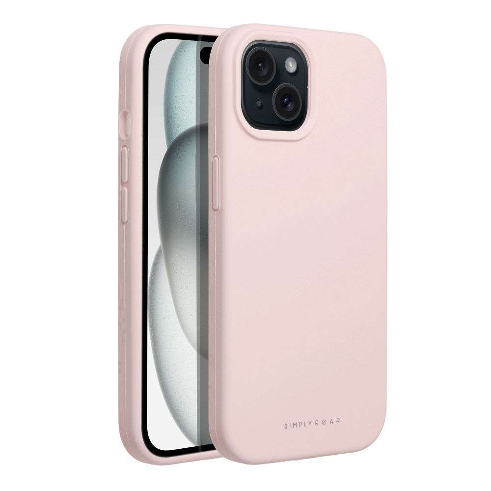 iPhone 15 Light pink ROAR CLOUDSKIN nugarėlė 6