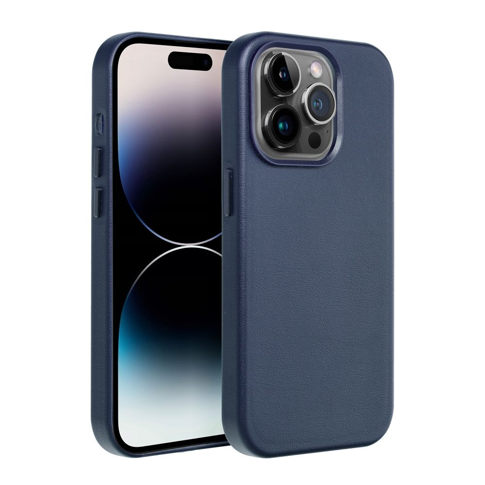iPhone 15 PLUS indigo blue MagLeather MagSafe nugarėlė 1
