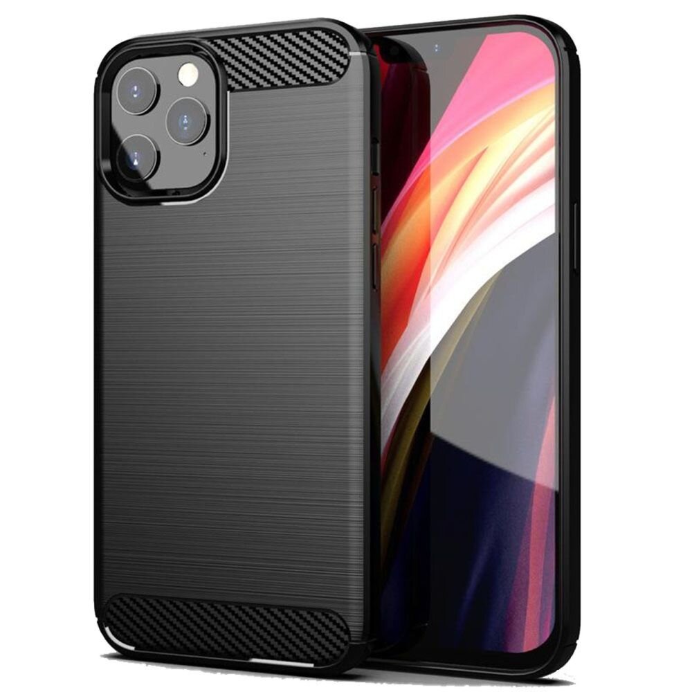 iPhone 15 PRO juoda LYGCARBON nugarėlė