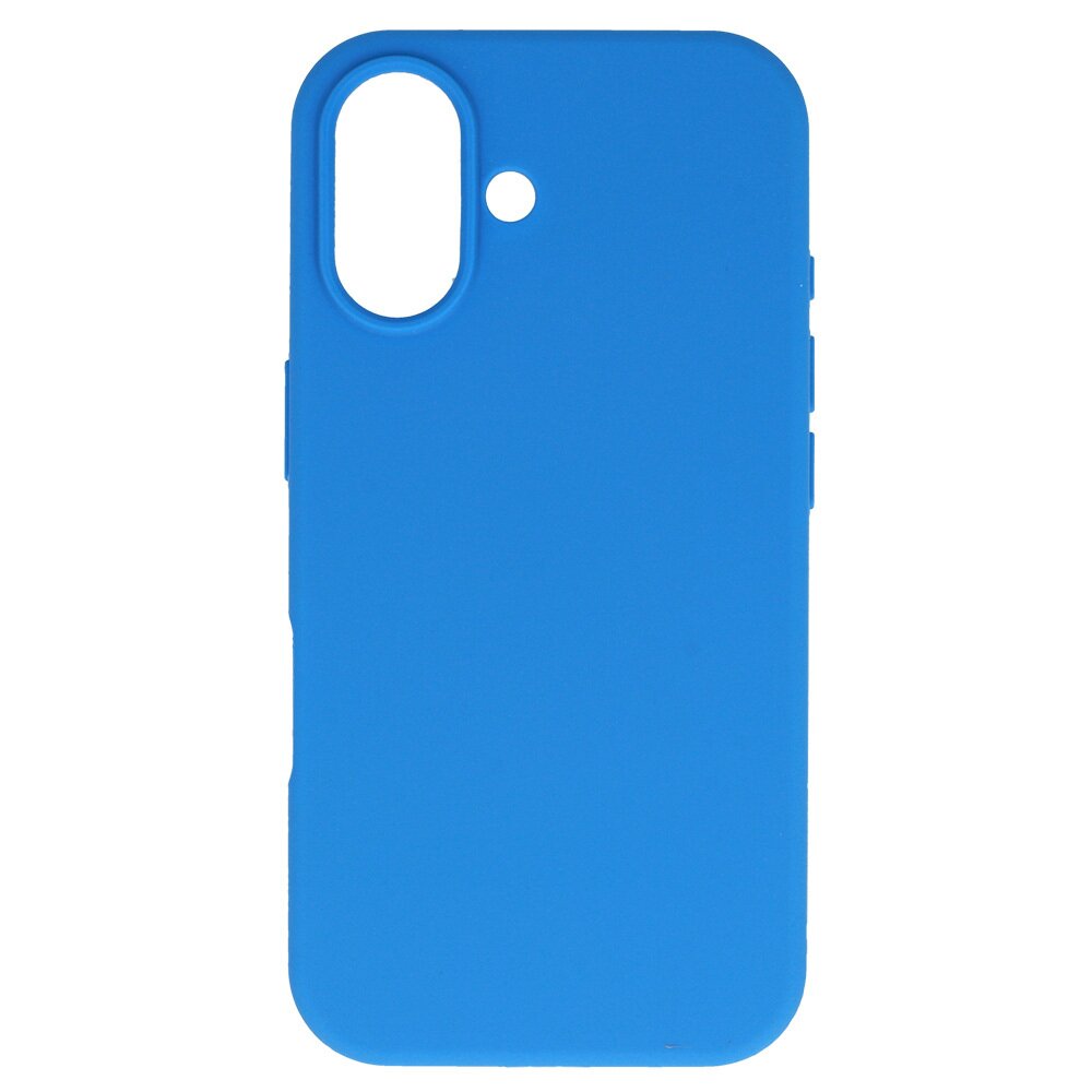 iPhone 16 blue SILICONE LITE nugarėlė 1