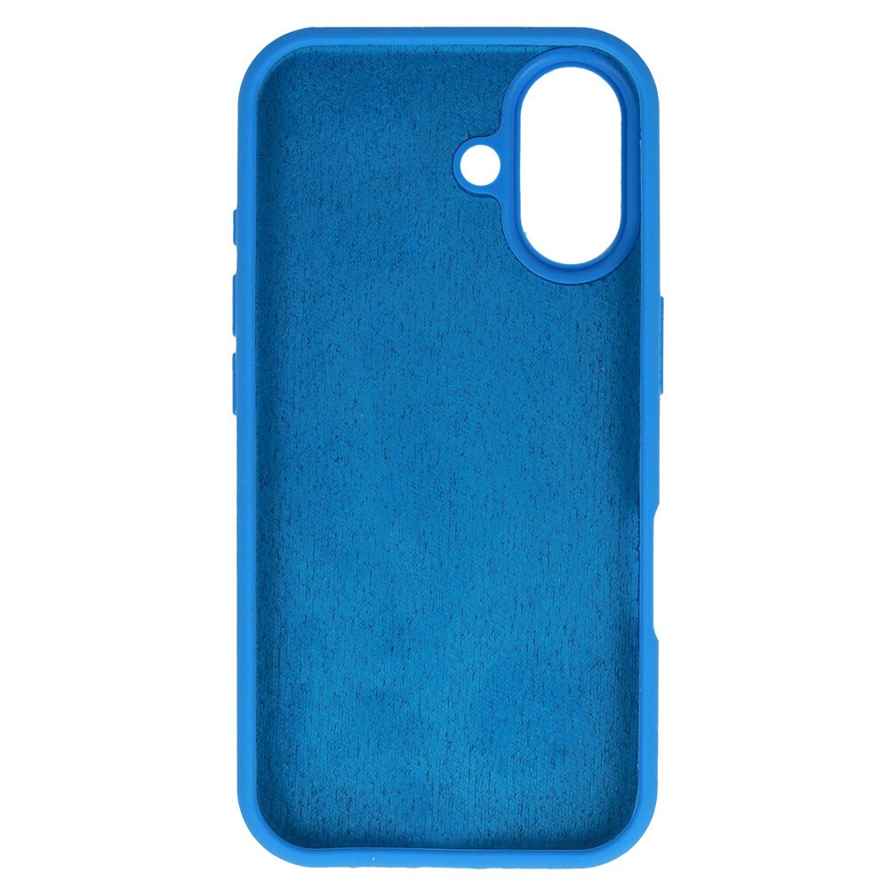 iPhone 16 blue SILICONE LITE nugarėlė 2