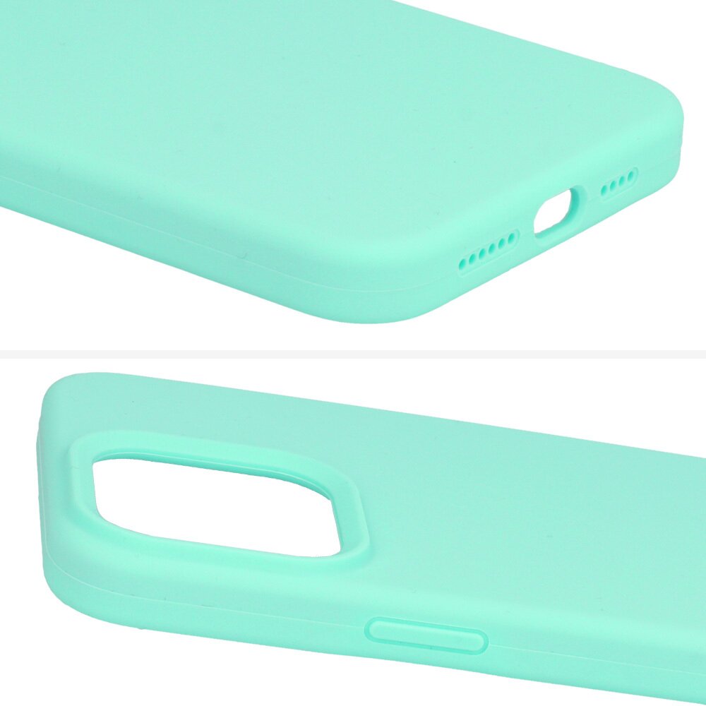 iPhone 16 mint SILICONE LITE nugarėlė 4