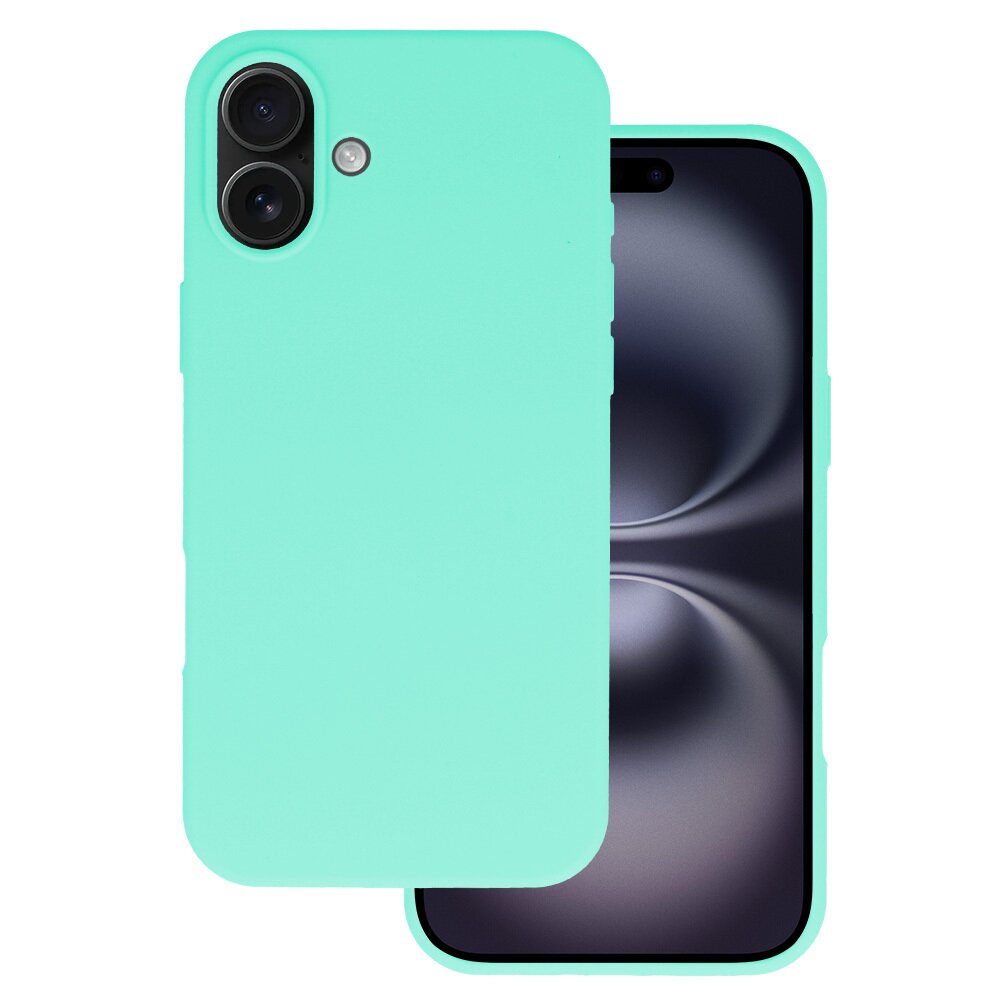 iPhone 16 mint SILICONE LITE nugarėlė