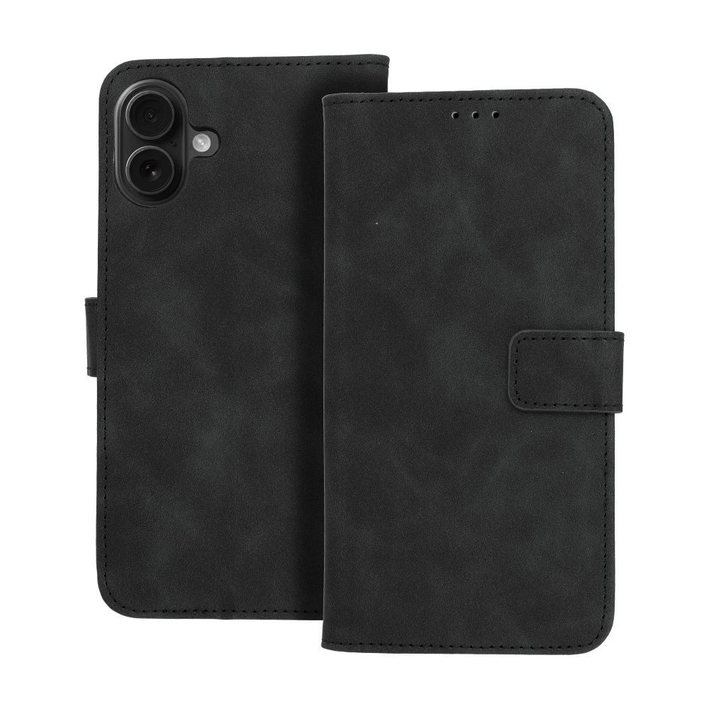 iPhone 16 PLUS black VELVET dėklas 9